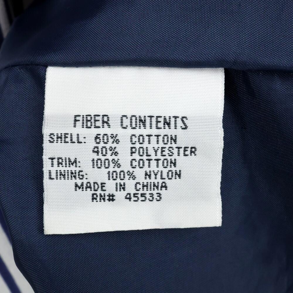 Braefair Sport Jacket Womens Medium Blue Full Zip Snaps Pockets Lined Vintage - Picture 15 of 16